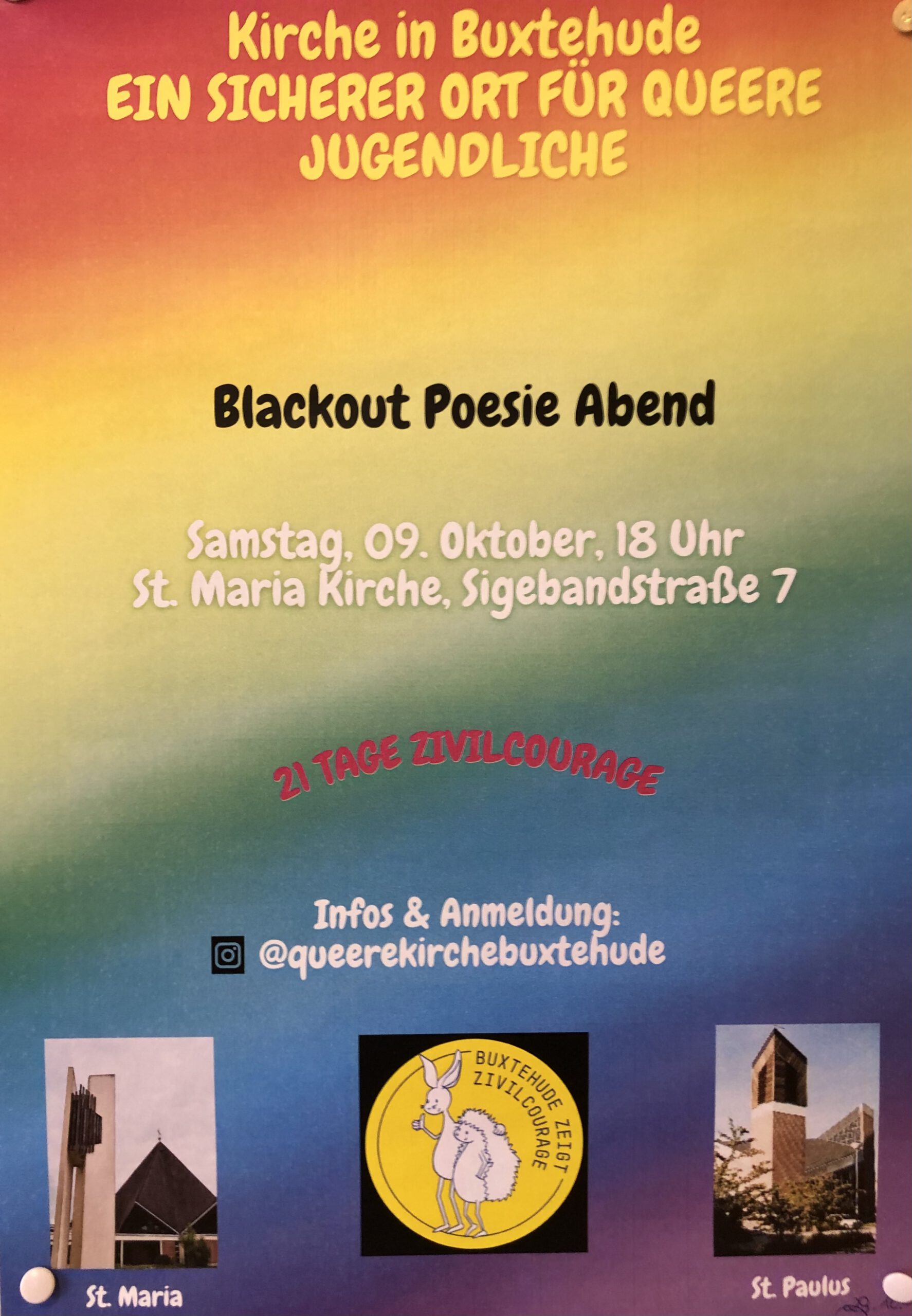 Blackout Poesie Abend