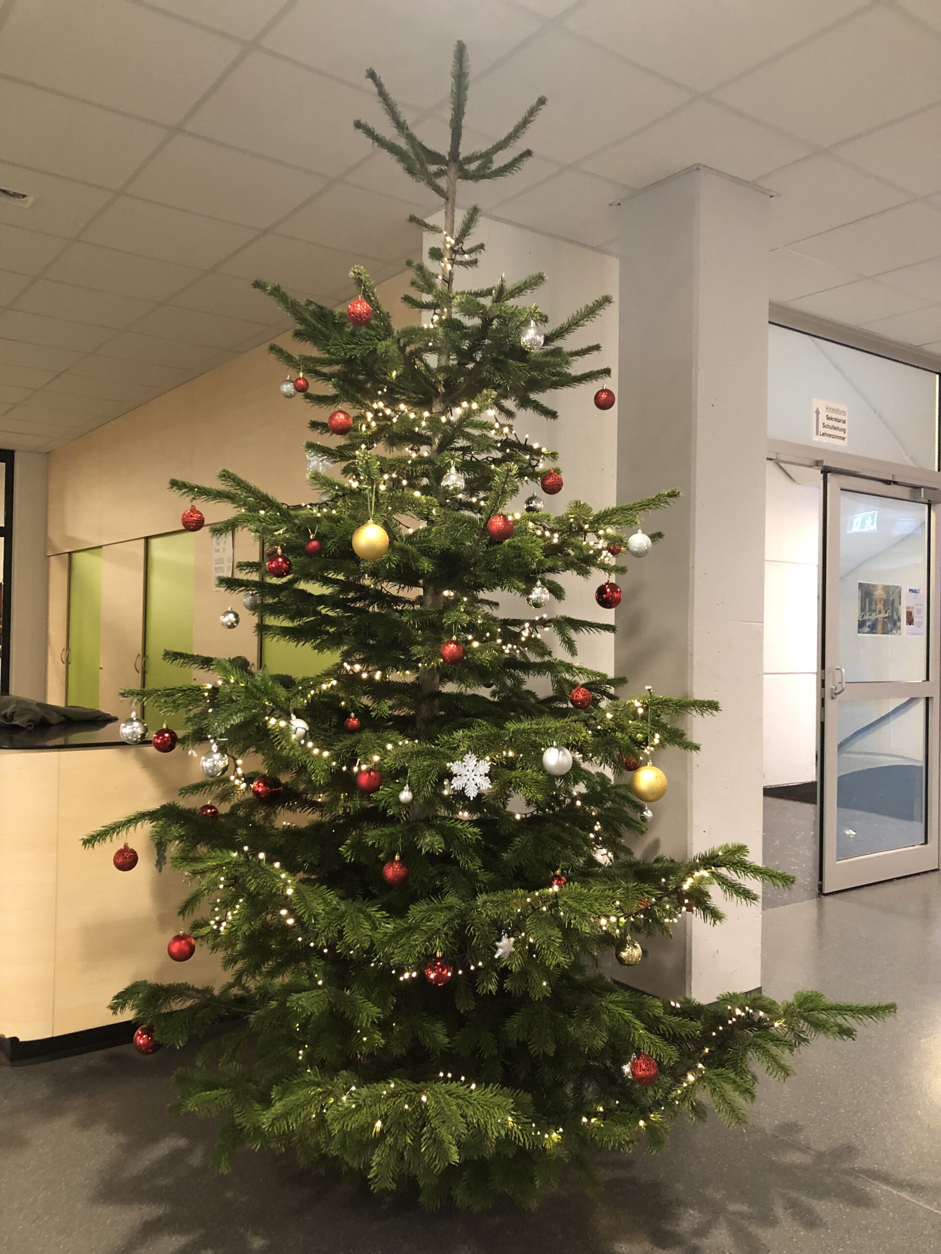 Weihnachten zieht in die Schule ein