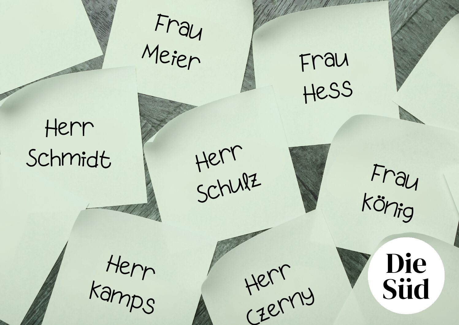 Die Namen unserer Lehrkräfte: Ein bisschen Geschichte mit Humor!